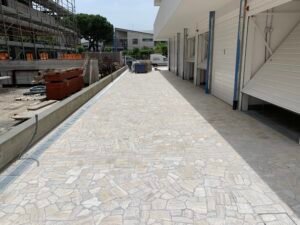 Palladiana in Travertino Romano