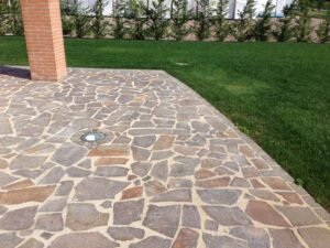 Palladiana in Porfido